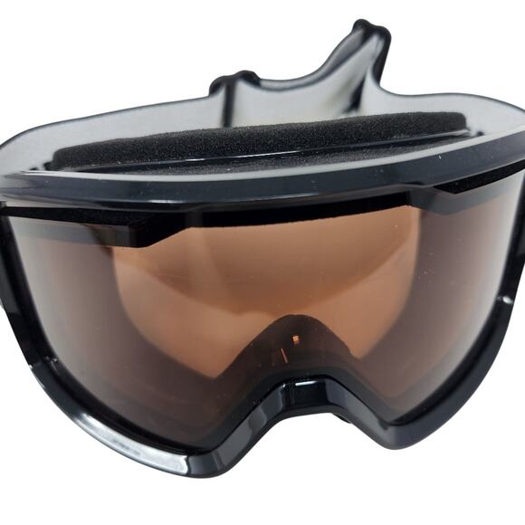 Smith Black Ski Snowboarding Goggles with Orange Yellow Tinted Lens - Picture 2 of 7